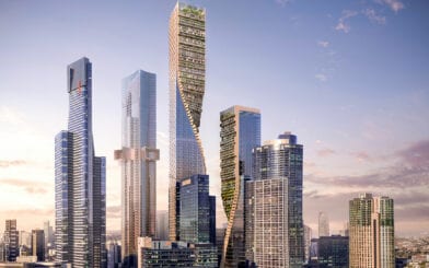 Melbourne’s Next Tallest Skyscraper Revealed: Green Spine Southbank