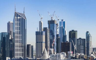 Commercial Boom Driving Cranes into CBD Skyline