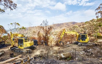 Grocon Appointed to Clean Up Bushfire-affected Properties