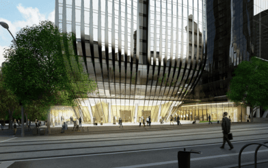 Construction Begins on 555 Collins Street