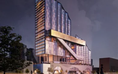 Plans For New $340M Hotel Convention Centre in Docklands