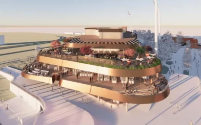 Grand Pavilion Plans Revealed for Caulfield Masterplan